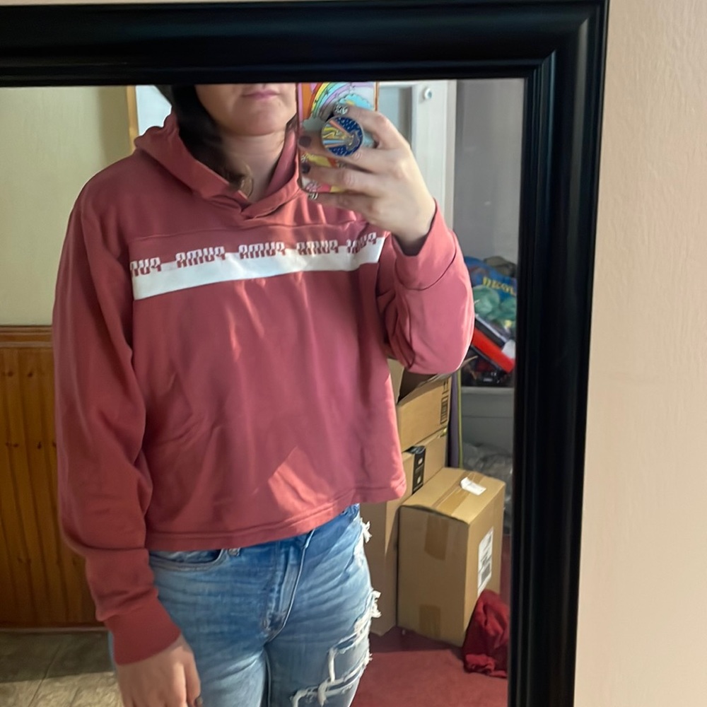 Cropped Puma Hoodie